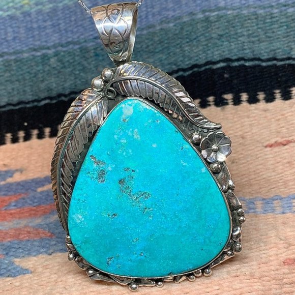 Emerald Valley Turquoise Pendant #3451 - Picture 1 of 1